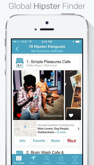 Global Hipster Finder