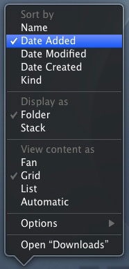 New Stacks options