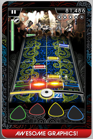 Rock Band iPhone App