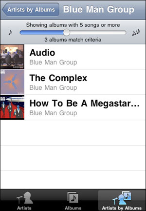Song Sift iPhone App
