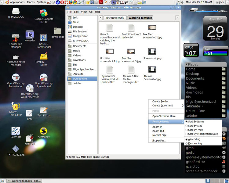Rox File Manager