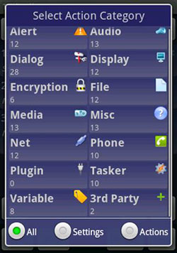 tasked /></p>
<p>Want to launch a music app when you plug in your headphones, or wake up to a specific
app? You can do things like this with sets of automated routines that you program via the
Tasker app.</p>
<p>Crafty's Tasker app automates settings on Android devices and lets you micro-manage
them. Does this level of in-depth control and automation make you a control freak? Well,
maybe, but programming your own device with this level of minutiae is a lot of fun.</p>
<p>My first automated routine was to have the device launch the calculator when I mounted
an <a class=