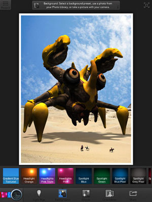 123D Creature App for iPad