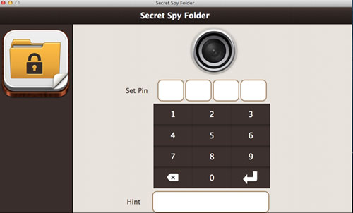 Secret Spy folder