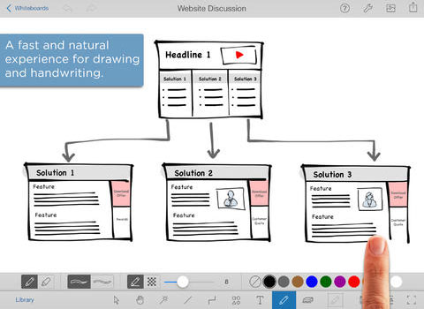 zamurai mobile whiteboard app