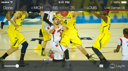 NCAA March Madness Live app