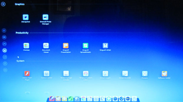 Deepin Linux HUD