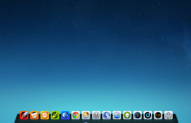 Deepin Linux home screen