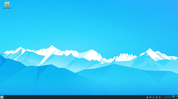 SuperX OS desktop