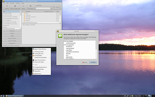 Point Linux 3.0 Synaptic Package Manager