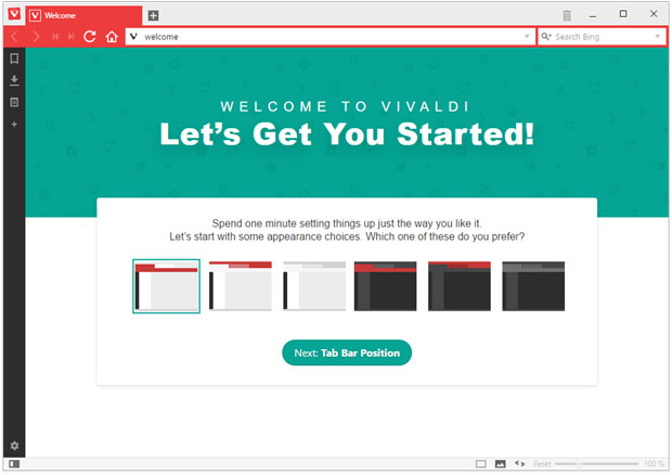 Vivaldi 1.0