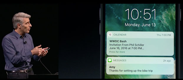 iOS 10 notifications
