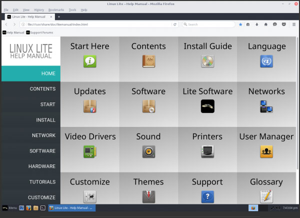 Linux Lite 3.0 help manual