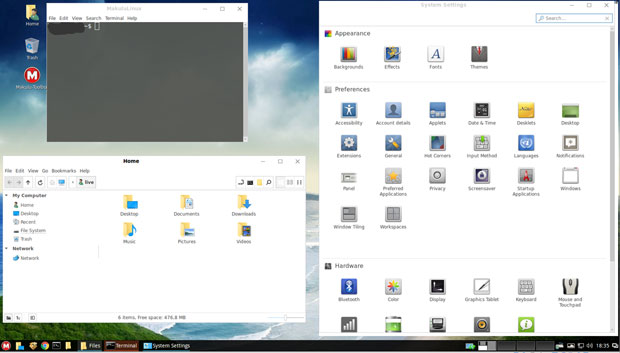 Makulu Linux 11default theme