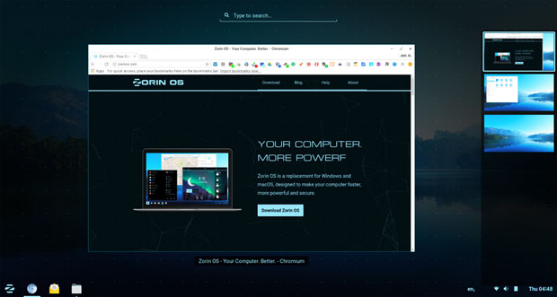Zorin Desktop