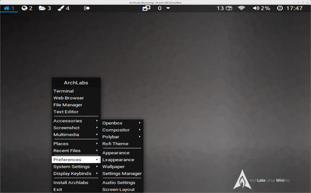 ArchLab Linux Polybar integration