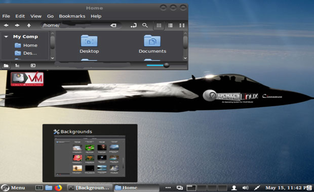 RoboLinux Rapture 9.2.1. Cinnamon desktop