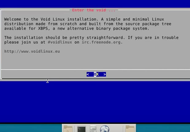 Void Linux installation