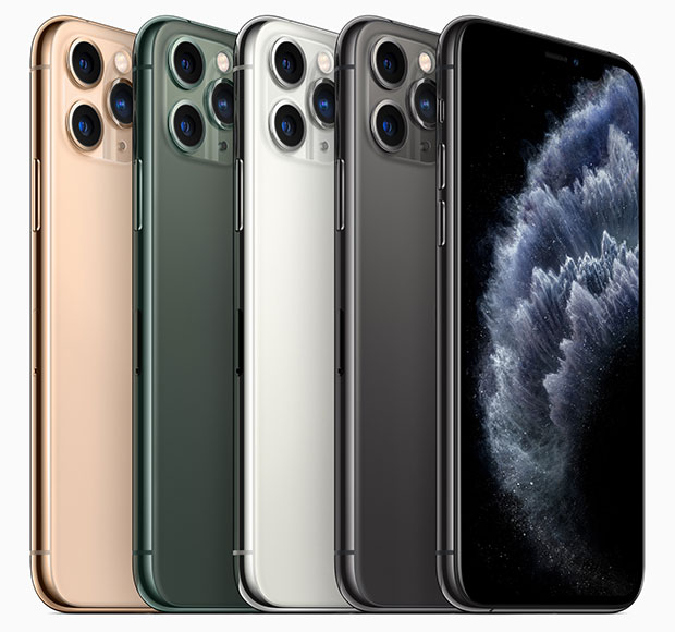 iPhone 11 Pro and iPhone 11 Pro Max colors