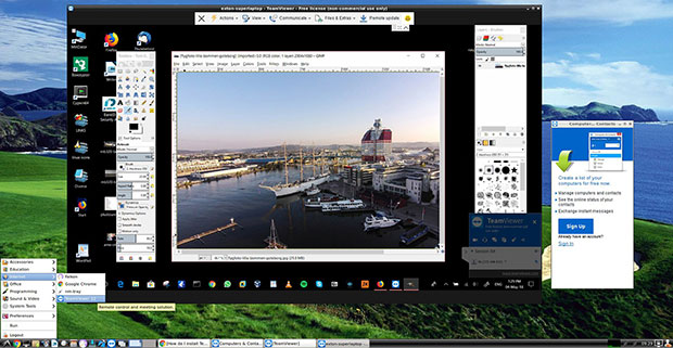 Capture d'écran de Linux for All