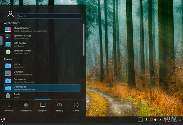 Solus 4.1 Plasma desktop edition
