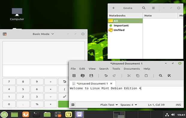 Linux Mint Debian 4 screenshot