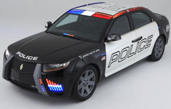 Carbon Motors Police Car