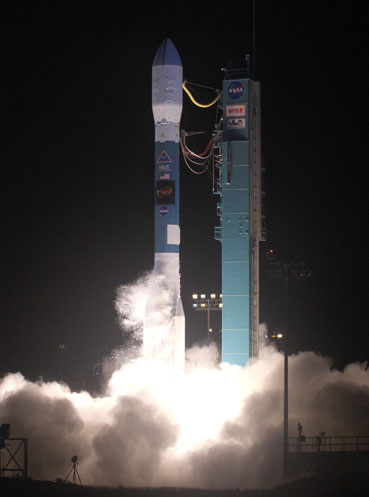 Delta II rocket lift off