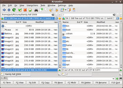 Krusader file manager