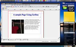Scribus desktop publisher