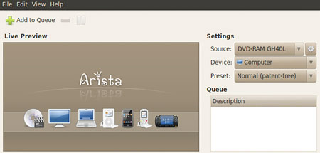 Arista Transcoder