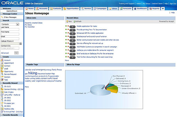 Oracle CRM