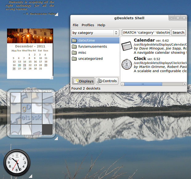 gDesklets