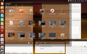 Ubuntu 12.04's HUD overlay