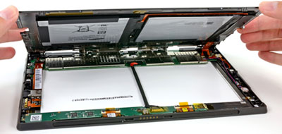 Surface teardown