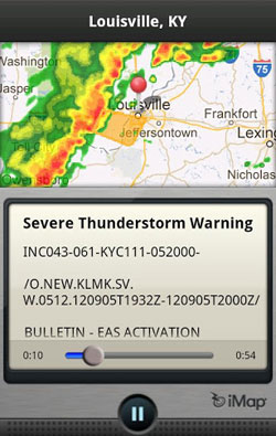 iMap Weather Radio