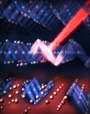 optical laser pulse