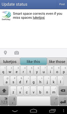 Swiftkey app