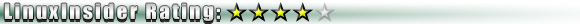 LinuxInsider 4-star review