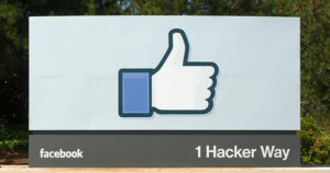 Facebook sign