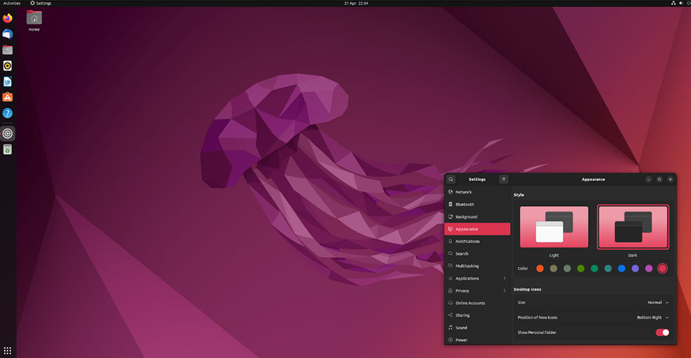 Canonical Ubuntu 22.04 LTS (Jammy Jellyfish)