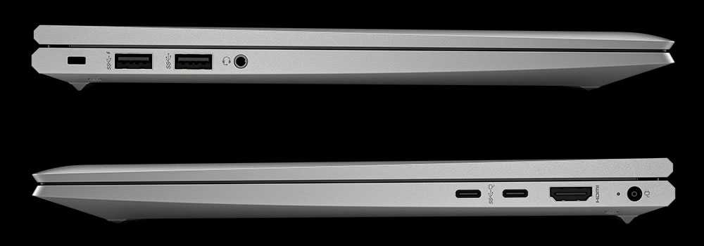 HP Dev One Ports Side View
