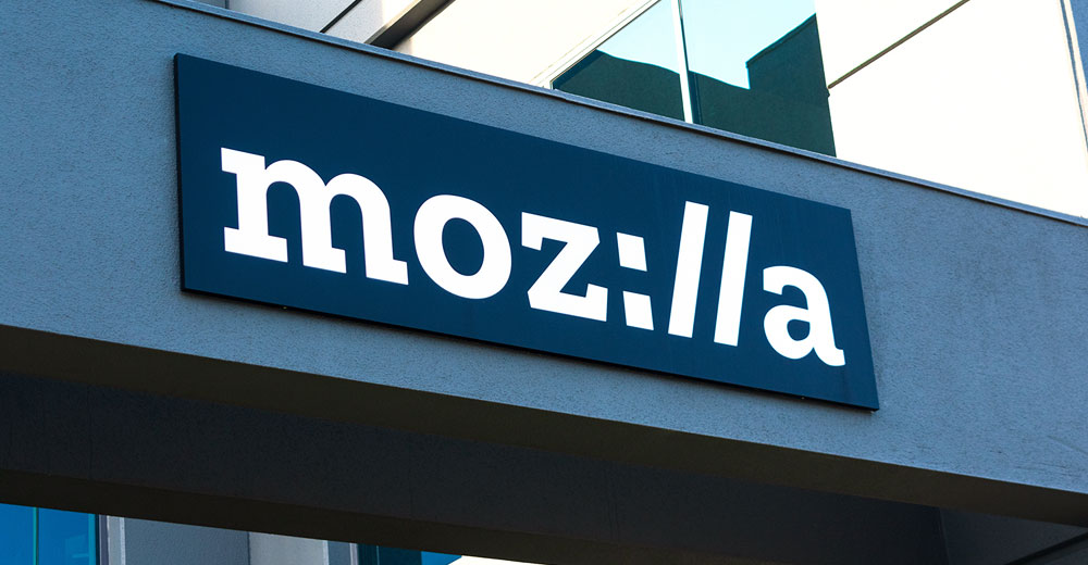 Mozilla Sign on Building