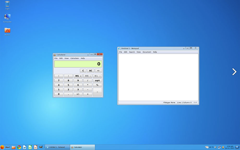 Kumander Linux is reminiscent of Windows 7