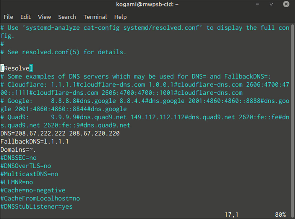 Systemd Configuration