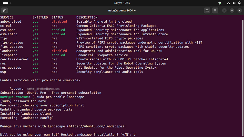 Ubuntu Pro Upgrade: Step 6